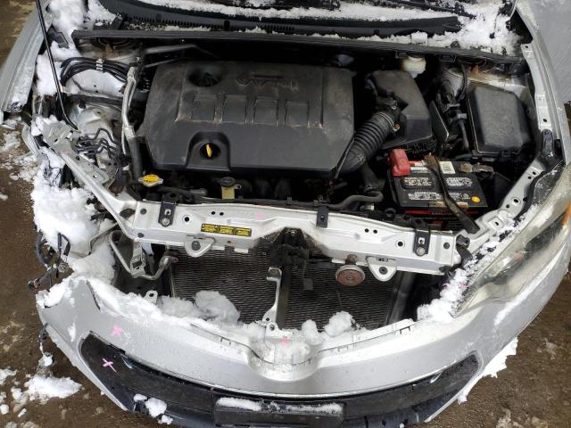 2T1BURHE8GC697726 - 2016 TOYOTA COROLLA L SILVER photo 11