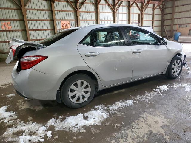 2T1BURHE8GC697726 - 2016 TOYOTA COROLLA L SILVER photo 3