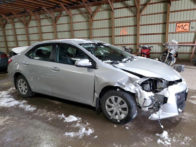 2T1BURHE8GC697726 - 2016 TOYOTA COROLLA L SILVER photo 4