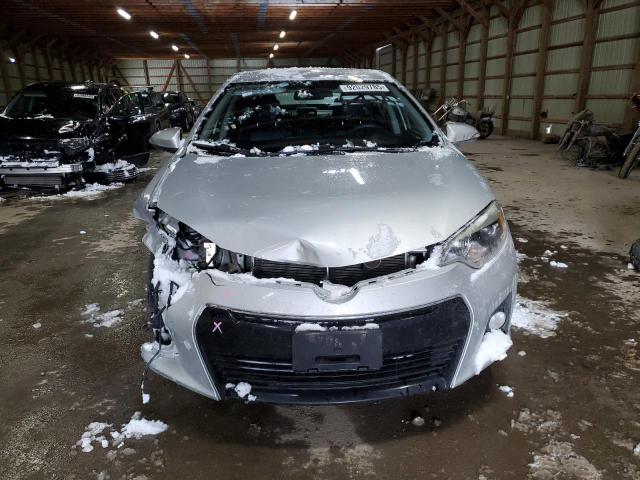 2T1BURHE8GC697726 - 2016 TOYOTA COROLLA L SILVER photo 5