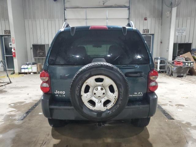1J4GL38K65W565803 - 2005 JEEP LIBERTY RENEGADE Կանաչ լուսանկար 6