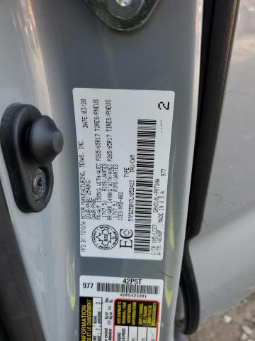 5TFDZ5BN7LX052413 - 2020 TOYOTA TACOMA DOUBLE CAB 灰色 照片 13