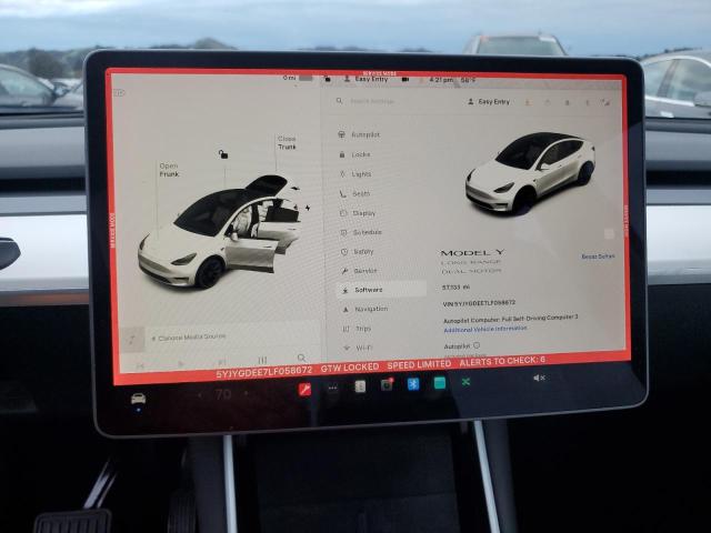 5YJYGDEE7LF058672 - 2020 TESLA MODEL Y Ağ foto 9