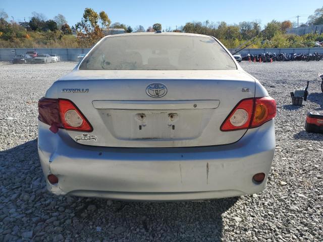 2T1BU4EE3AC339545 - 2010 TOYOTA COROLLA BASE SILVER photo 6