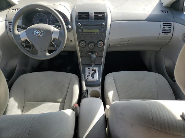 2T1BU4EE3AC339545 - 2010 TOYOTA COROLLA BASE SILVER photo 8