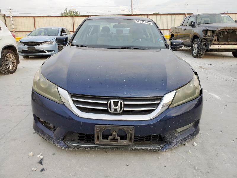 1HGCR2F74FA073704 - 2015 HONDA ACCORD EX BLUE photo 5