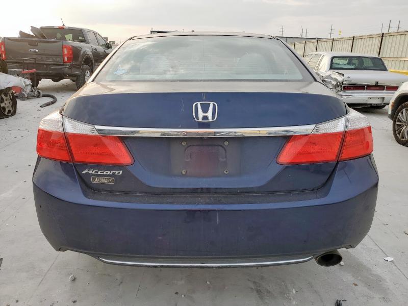 1HGCR2F74FA073704 - 2015 HONDA ACCORD EX BLUE photo 6