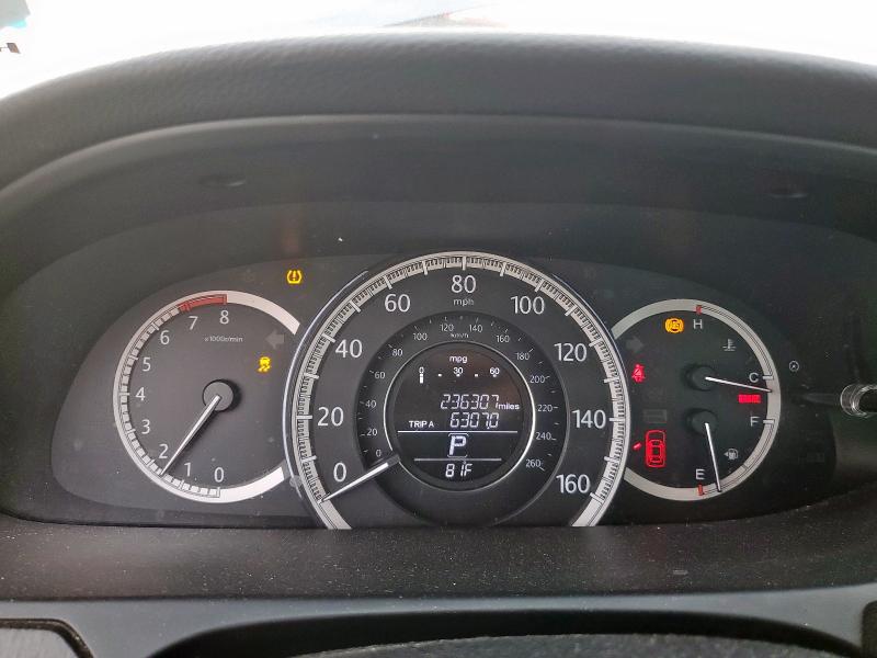 1HGCR2F74FA073704 - 2015 HONDA ACCORD EX BLUE photo 9