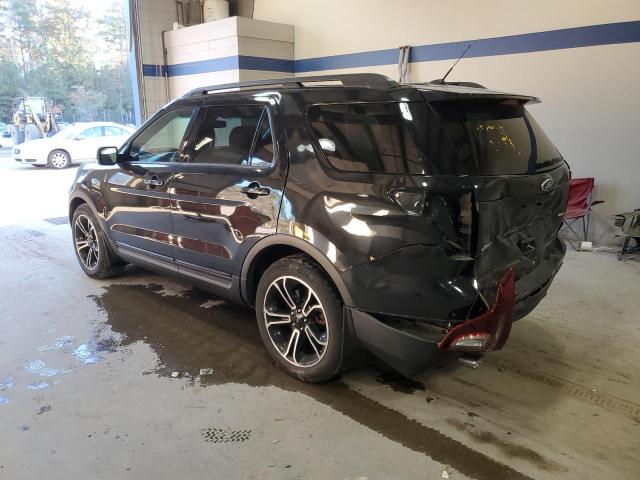 1FM5K8GT8FGA25352 - 2015 FORD EXPLORER SPORT BLACK photo 2