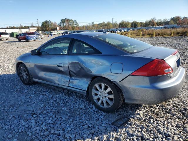 1HGCM82617A001956 - 2007 HONDA ACCORD EX BLUE photo 2