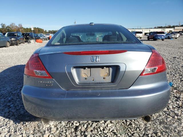 1HGCM82617A001956 - 2007 HONDA ACCORD EX BLUE photo 6