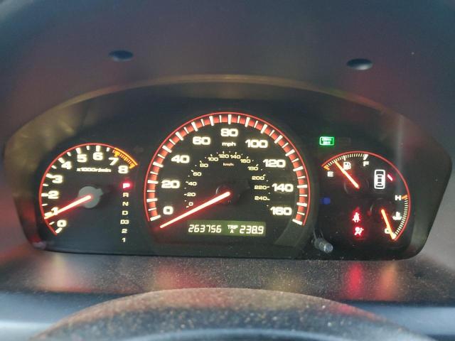 1HGCM82617A001956 - 2007 HONDA ACCORD EX BLUE photo 9