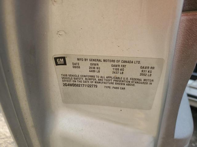 2G4WD582171122779 - 2007 BUICK LACROSSE CXL 银色 照片 12