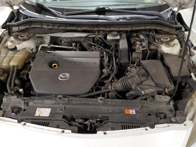 JM1BL1UGXC1519147 - 2012 MAZDA 3 I WHITE photo 11