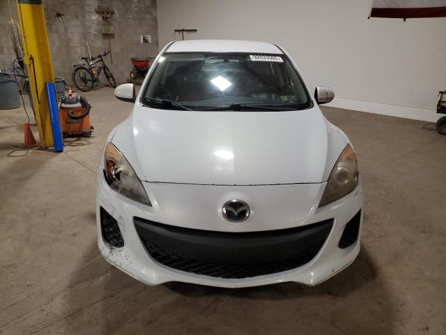 JM1BL1UGXC1519147 - 2012 MAZDA 3 I WHITE photo 5