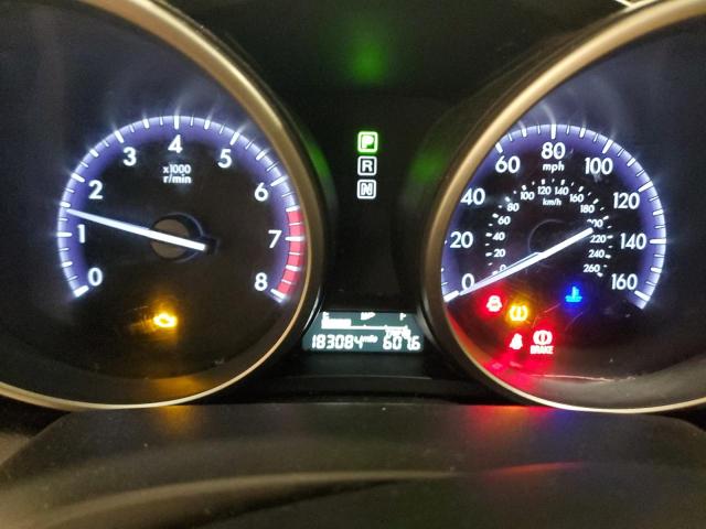 JM1BL1UGXC1519147 - 2012 MAZDA 3 I WHITE photo 9