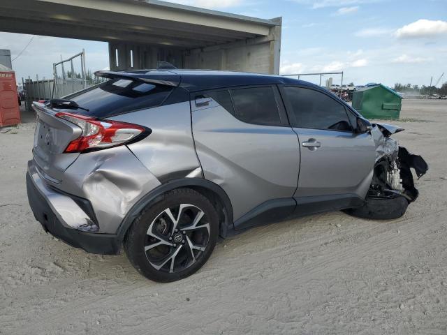 NMTKHMBX3KR097373 - 2019 TOYOTA C-HR XLE Gümüş foto 3
