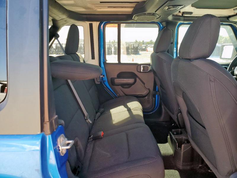 1C4HJXDN6PW680623 - 2023 JEEP WRANGLER SPORT 蓝色 照片 11