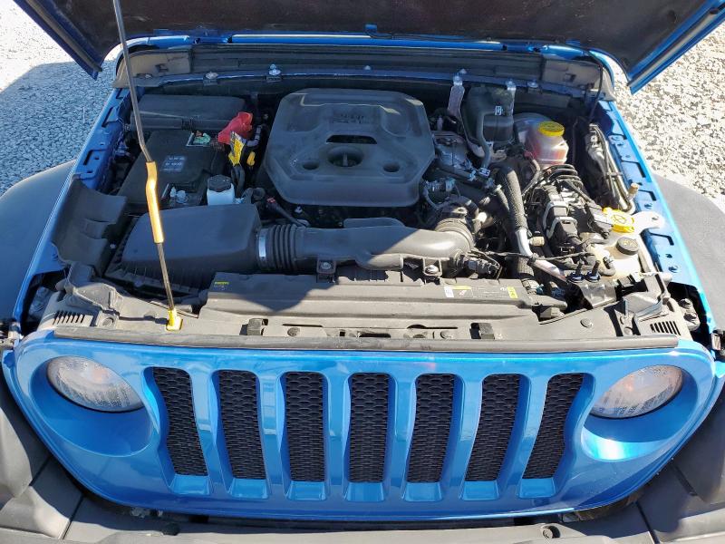 1C4HJXDN6PW680623 - 2023 JEEP WRANGLER SPORT 蓝色 照片 12