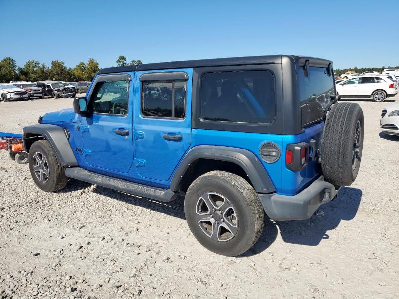 1C4HJXDN6PW680623 - 2023 JEEP WRANGLER SPORT 蓝色 照片 2