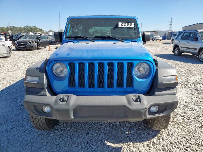 1C4HJXDN6PW680623 - 2023 JEEP WRANGLER SPORT 蓝色 照片 5