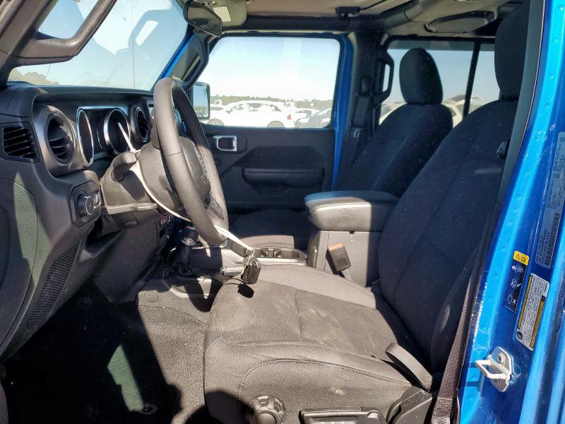 1C4HJXDN6PW680623 - 2023 JEEP WRANGLER SPORT 蓝色 照片 7