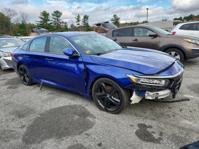 1HGCV1F38KA045966 - 2019 HONDA ACCORD SPORT ლურჯი ფოტო 4