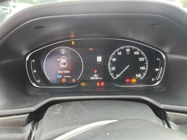 1HGCV1F38KA045966 - 2019 HONDA ACCORD SPORT ლურჯი ფოტო 9