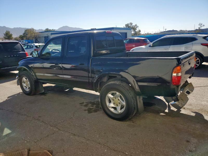 5TEGM92N91Z820188 - 2001 TOYOTA TACOMA DOUBLE CAB PRERUNNER BLACK photo 2