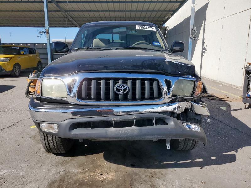 5TEGM92N91Z820188 - 2001 TOYOTA TACOMA DOUBLE CAB PRERUNNER BLACK photo 5