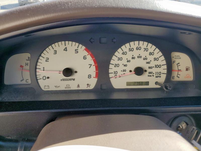 5TEGM92N91Z820188 - 2001 TOYOTA TACOMA DOUBLE CAB PRERUNNER BLACK photo 9