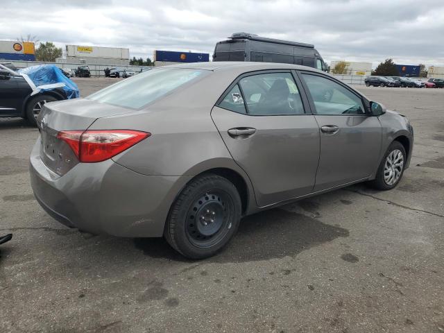 2T1BURHEXHC774081 - 2017 TOYOTA COROLLA L BROWN photo 3