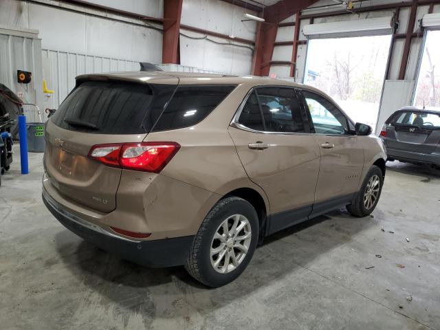 2GNAXUEVXK6130042 - 2019 CHEVROLET EQUINOX LT BEIGE photo 3