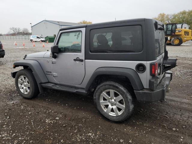 1C4AJWAG7DL701638 - 2013 JEEP WRANGLER SPORT GRAY photo 2