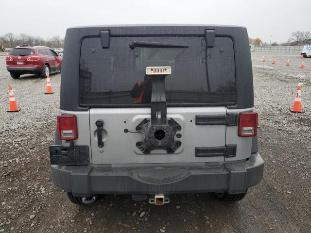 1C4AJWAG7DL701638 - 2013 JEEP WRANGLER SPORT GRAY photo 6