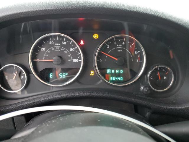 1C4AJWAG7DL701638 - 2013 JEEP WRANGLER SPORT GRAY photo 9