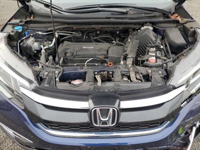 2HKRM4H73GH696404 - 2016 HONDA CR-V EXL BLUE photo 11