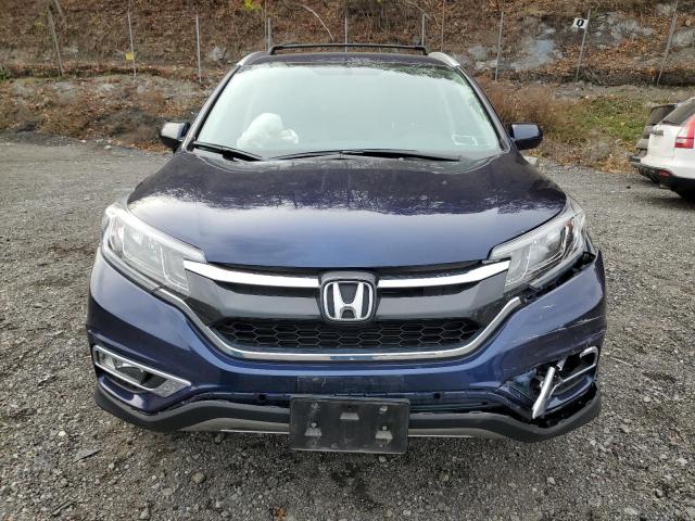 2HKRM4H73GH696404 - 2016 HONDA CR-V EXL BLUE photo 5