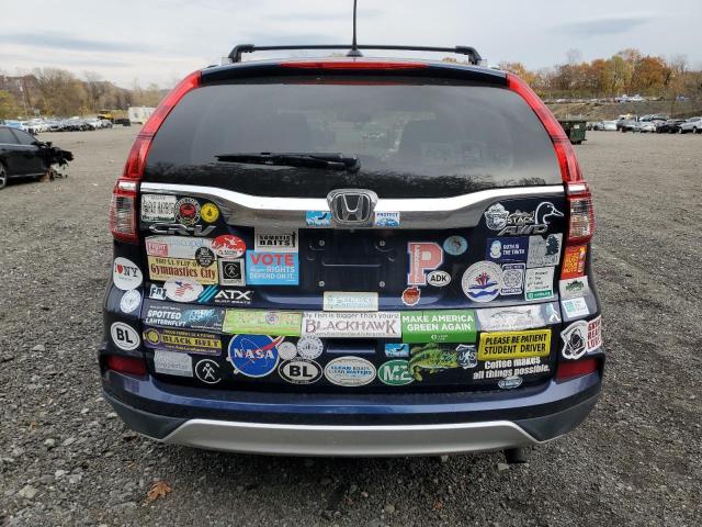 2HKRM4H73GH696404 - 2016 HONDA CR-V EXL BLUE photo 6