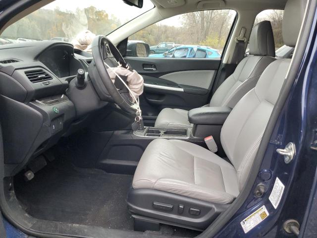 2HKRM4H73GH696404 - 2016 HONDA CR-V EXL BLUE photo 7