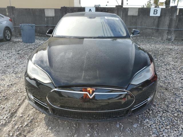 5YJSA1DP6DFP13754 - 2013 TESLA MODEL S Czarny zdjęcie 5