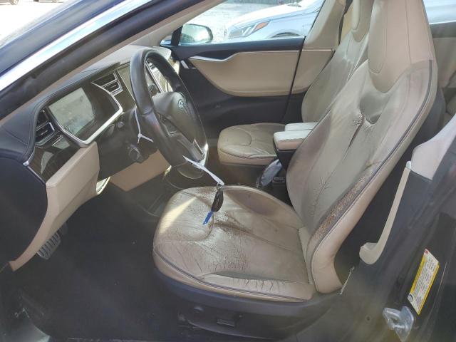 5YJSA1DP6DFP13754 - 2013 TESLA MODEL S Czarny zdjęcie 7