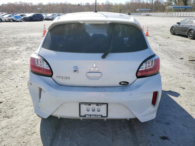 ML32AUHJ5NH001618 - 2022 MITSUBISHI MIRAGE ES WHITE photo 6