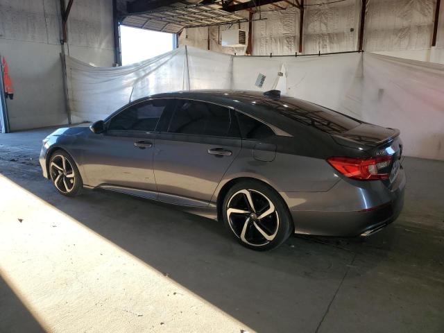 1HGCV1E37JA025496 - 2018 HONDA ACCORD SPORT Gri fotoğraf 2