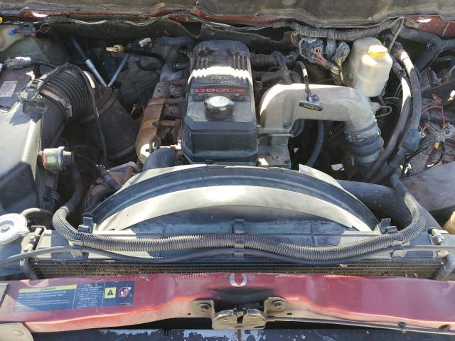 3D7KR28C36G240677 - 2006 DODGE RAM 2500 ST BURGUNDY photo 11
