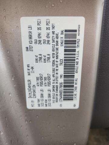 1D7HW48N65S178036 - 2005 DODGE DAKOTA QUAD SLT Marrón foto 12