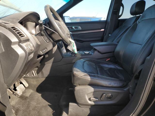 1FM5K8F83HGA16624 - 2017 FORD EXPLORER LIMITED أسود صورة 7