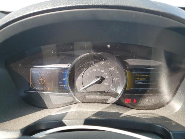 1FM5K8F83HGA16624 - 2017 FORD EXPLORER LIMITED أسود صورة 9