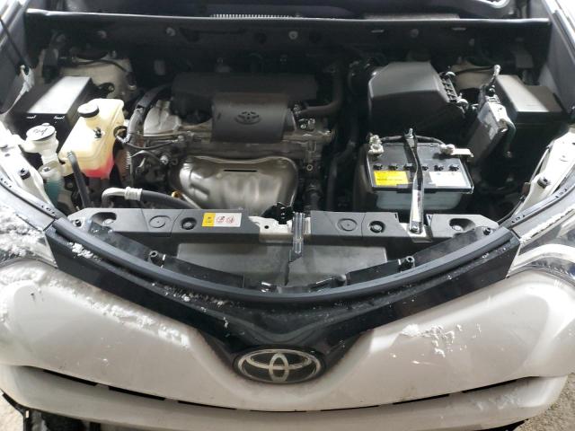 JTMJFREV2HD213886 - 2017 TOYOTA RAV4 SE WHITE photo 12