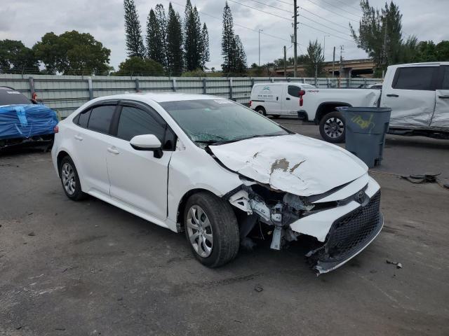 5YFEPMAE4MP200572 - 2021 TOYOTA COROLLA LE 白色 照片 4